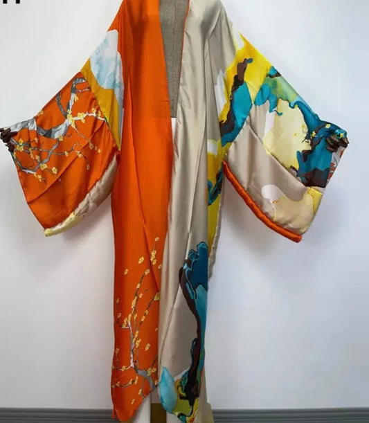 Silky Nights Kimono