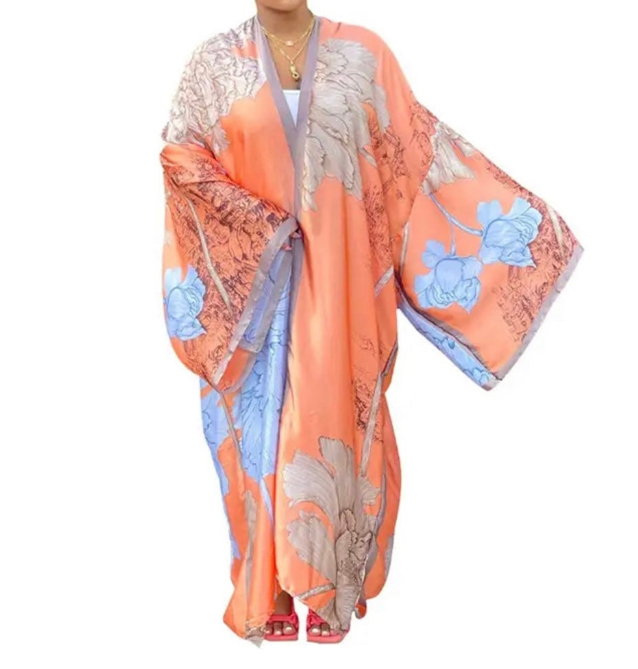 Sunny Dayz Maxi Kimono