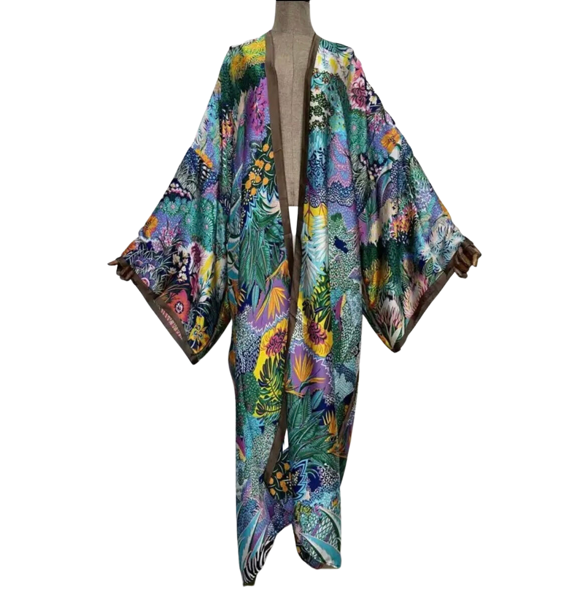 Secret Garden Maxi Kimono
