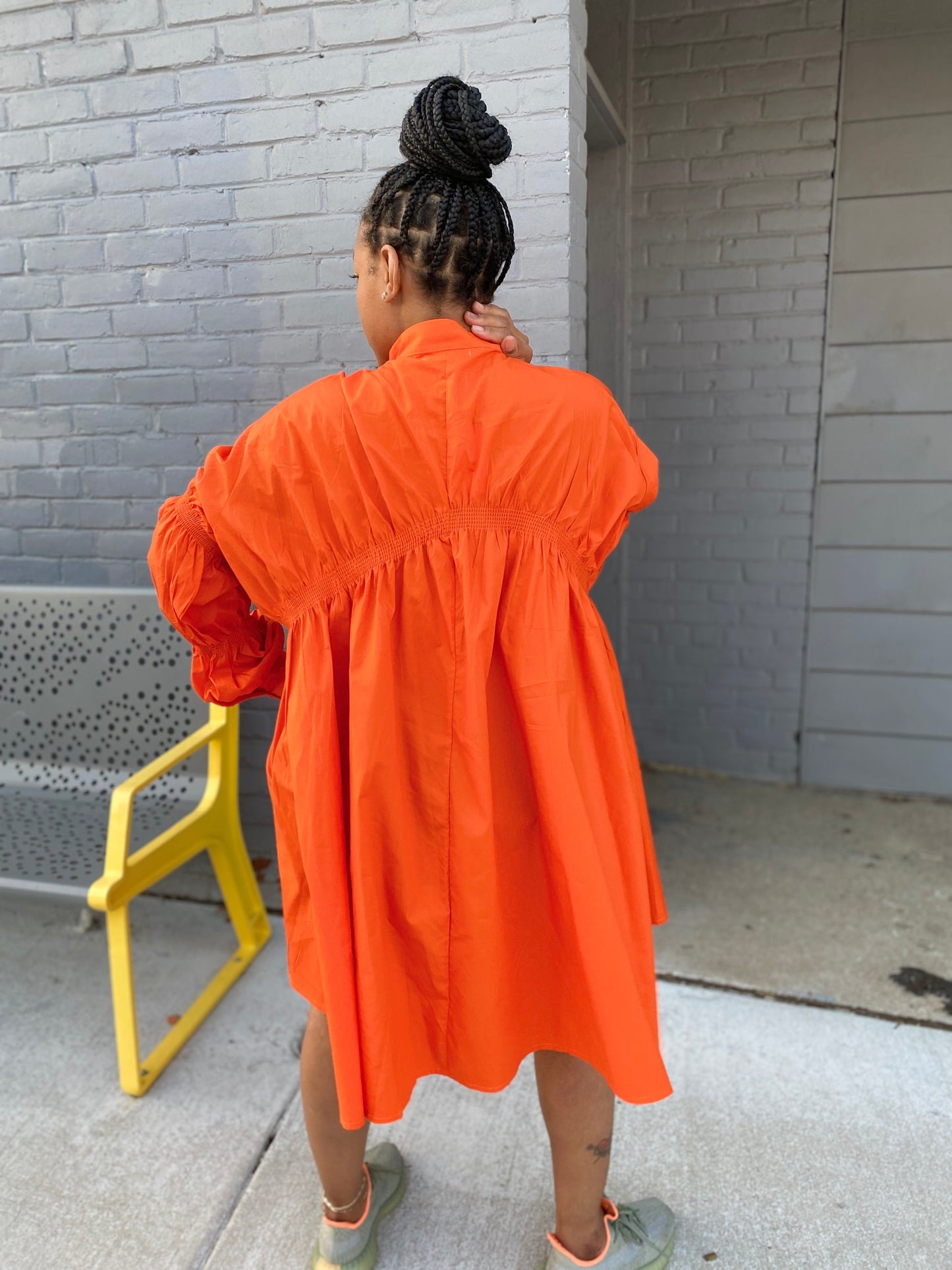 Morgan Orange Tunic