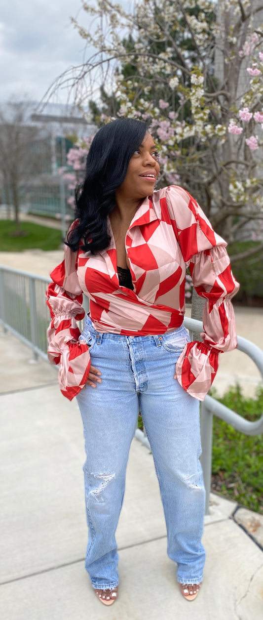 Ready or Not Wrap Shirt